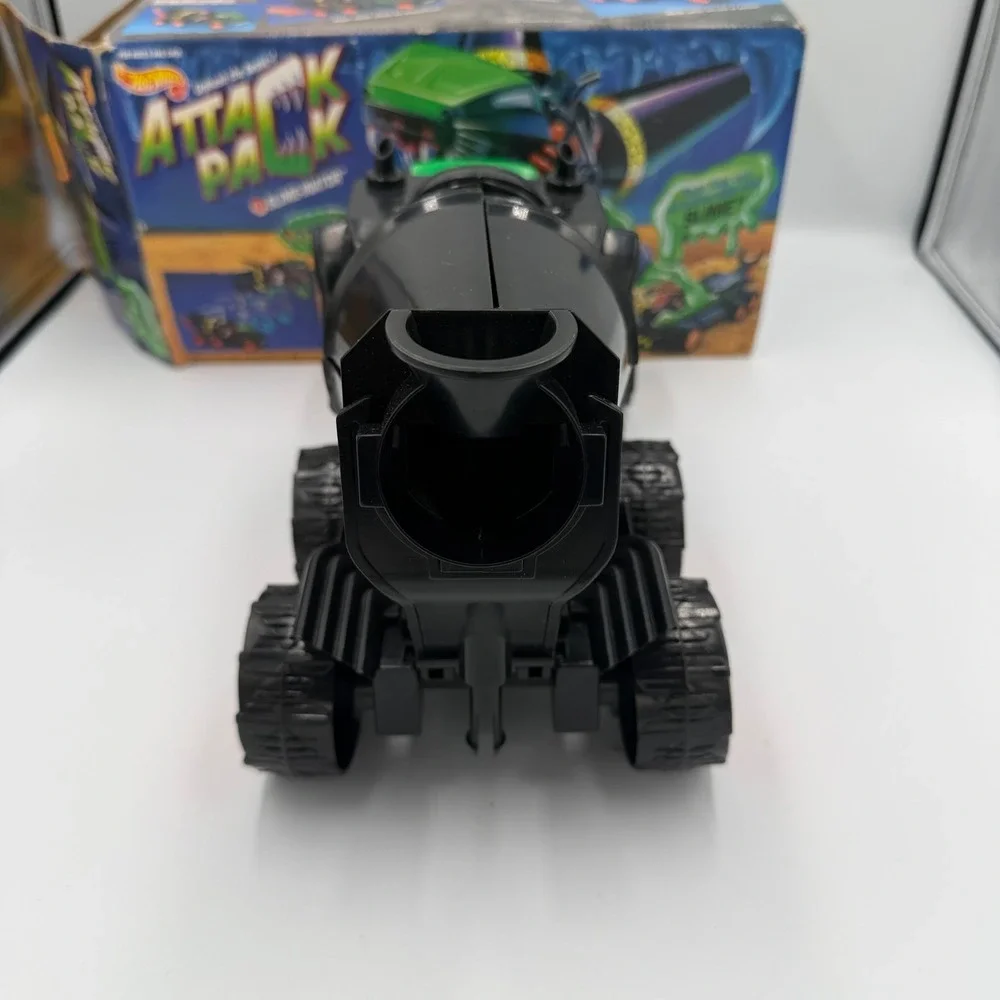 1992 Hot Wheels Attack Pack Slime-inator Cement Truck w/ Box Incomplete